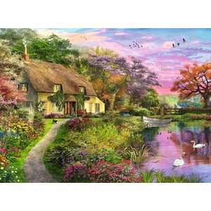 Ravensburger (15041) - "Country House" - 500 pieces puzzle