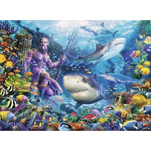 Ravensburger (15039) - "King of the Sea" - 500 pieces puzzle