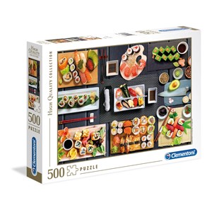 Clementoni (35064) - "Sushi" - 500 pieces puzzle