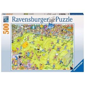 Ravensburger (14786) - "At the Soccer Match" - 500 pieces puzzle