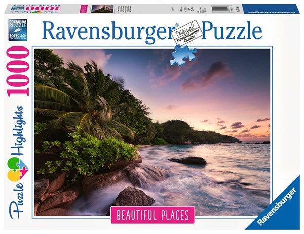 Ravensburger (15156) - "Island Seychelles" - 1000 pieces puzzle