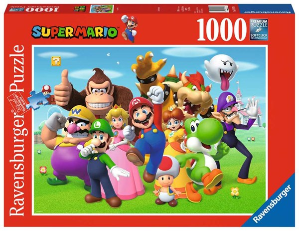 Ravensburger (14970) - "Super Mario" - 1000 pieces puzzle
