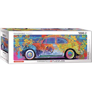 Eurographics (6010-5441) - "Beetle Splash" - 1000 pieces puzzle