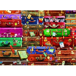Eurographics (6000-5468) - "Travel Suitcases" - 1000 pieces puzzle