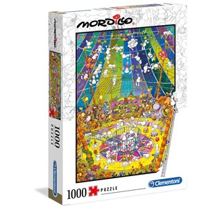 Clementoni (39536) - Guillermo Mordillo: "The Show" - 1000 pieces puzzle