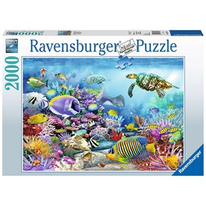 Ravensburger (16704) - "Coral Reef Majesty" - 2000 pieces puzzle