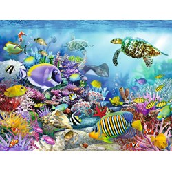 Ravensburger (16704) - "Coral Reef Majesty" - 2000 pieces puzzle