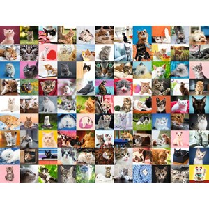 Ravensburger (16235) - "99 Cats" - 1500 pieces puzzle
