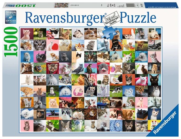 Ravensburger (16235) - "99 Cats" - 1500 pieces puzzle