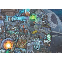 Ravensburger (13976) - "Where's Wookie?" - 1000 pieces puzzle