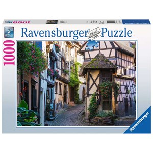 Ravensburger (15257) - "Eguisheim, Alsace" - 1000 pieces puzzle