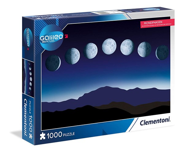Clementoni (59090) - "Moon Phase" - 1000 pieces puzzle