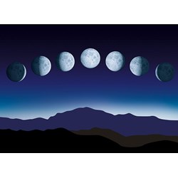Clementoni (59090) - "Moon Phase" - 1000 pieces puzzle