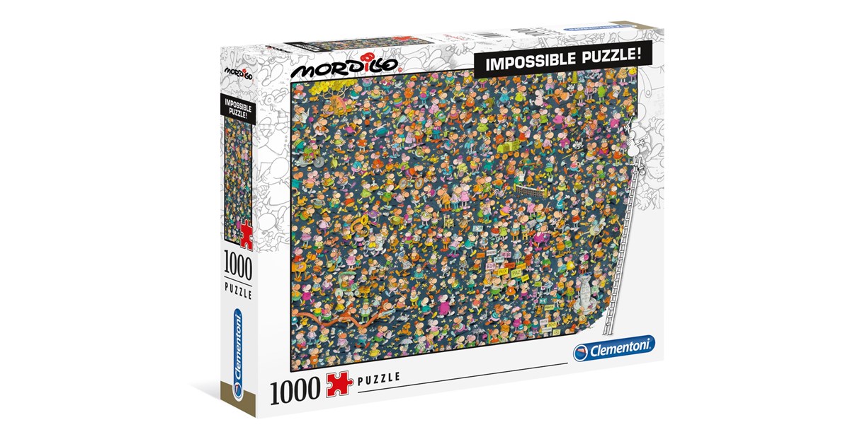 achtergrond Overredend maart Clementoni (39550) - Guillermo Mordillo: "Mordillo Impossible" - 1000  pieces puzzle