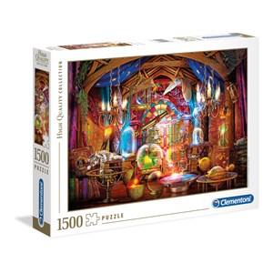 Clementoni (31813) - "The Wizard's Workshop" - 1500 pieces puzzle