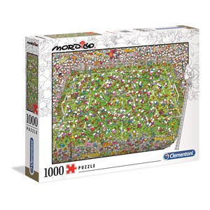Clementoni (39537) - Guillermo Mordillo: "The Match" - 1000 pieces puzzle