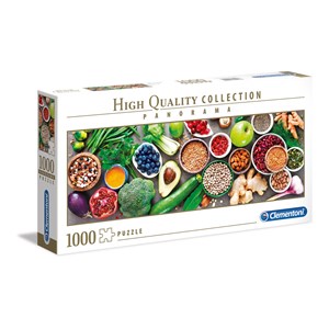 Clementoni (39518) - "Healthy Veggie" - 1000 pieces puzzle