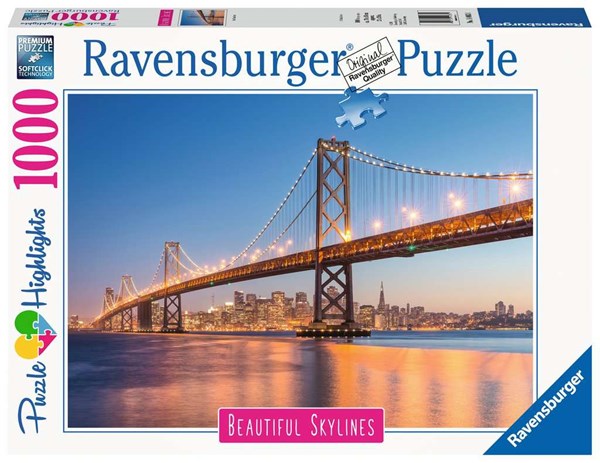 Ravensburger (14083) - "San Francisco" - 1000 pieces puzzle