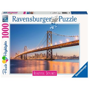 Ravensburger (14083) - "San Francisco" - 1000 pieces puzzle