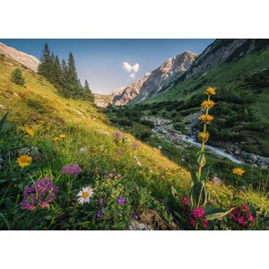 Ravensburger (15996) - "In the garden of Eden" - 1000 pieces puzzle
