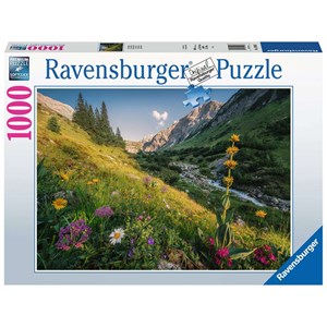 Ravensburger (15996) - "In the garden of Eden" - 1000 pieces puzzle