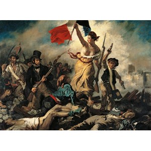 Clementoni (39549) - Eugene Delacroix: "Liberty Leading The People" - 1000 pieces puzzle
