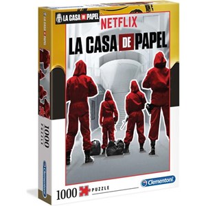 Clementoni (39532) - "Money Heist (La Casa de Papel)" - 1000 pieces puzzle