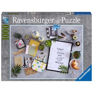 Ravensburger (19829) - "Start living your dream" - 1000 pieces puzzle