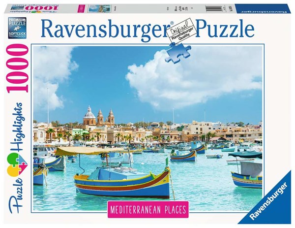 Ravensburger - "Malta" - 1000 pieces puzzle