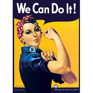Eurographics (6000-1292) - "Rosie the Riveter" - 1000 pieces puzzle