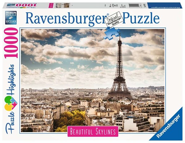Ravensburger (14087) - "Paris" - 1000 pieces puzzle
