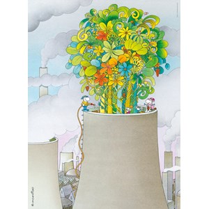 Clementoni (39535) - Guillermo Mordillo: "The Cure" - 1000 pieces puzzle