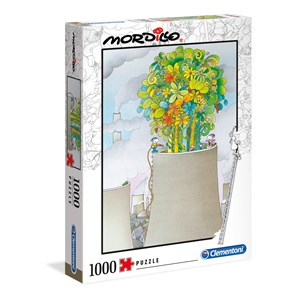 Clementoni (39535) - Guillermo Mordillo: "The Cure" - 1000 pieces puzzle