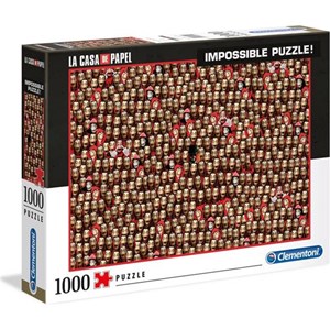 Clementoni (39527) - "Money Heist" - 1000 pieces puzzle