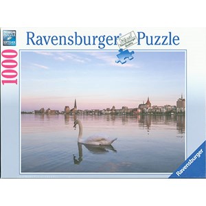 Ravensburger (88557) - "Rostock, Skyline" - 1000 pieces puzzle