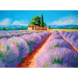 Clementoni (35073) - "Lavender Scent" - 500 pieces puzzle