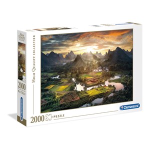 Clementoni (32564) - "View of China" - 2000 pieces puzzle