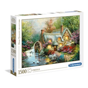 Clementoni (31812) - "Country Retreat" - 1500 pieces puzzle