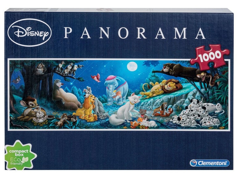 Disney panoramic 1000 piece jigsaw deals puzzle