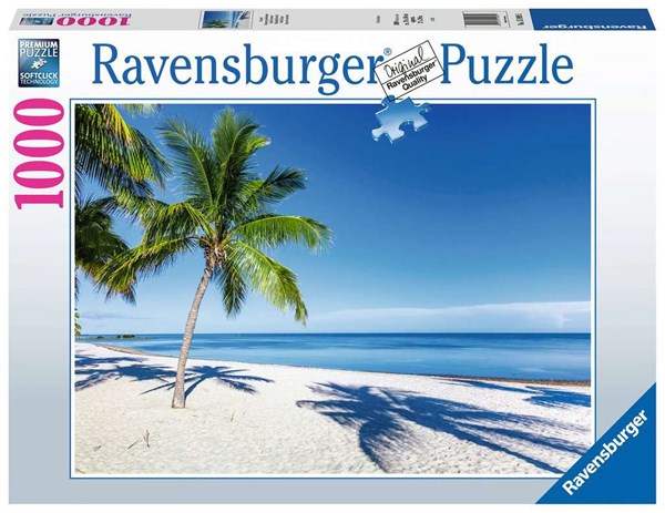 Ravensburger (15989) - "Beach Escape" - 1000 pieces puzzle
