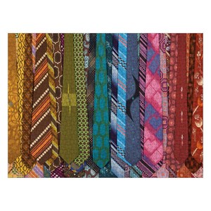 Chronicle Books / Galison (34892) - "Vintage Neckties" - 1000 pieces puzzle