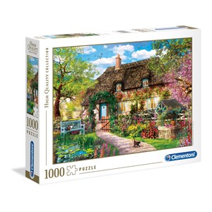 Clementoni (39520) - "The Old Cottage" - 1000 pieces puzzle