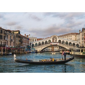 Jumbo (18556) - "Rialto Bridge, Venice" - 1000 pieces puzzle