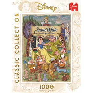 Jumbo (19490) - "Snow White" - 1000 pieces puzzle