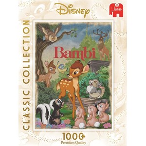 Jumbo (19491) - "Bambi" - 1000 pieces puzzle