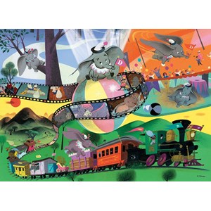 Jumbo (18824) - "Dumbo" - 1000 pieces puzzle