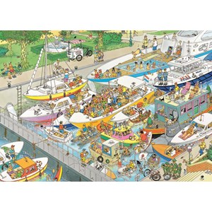 Jumbo (19067) - Jan van Haasteren: "The Locks" - 1000 pieces puzzle