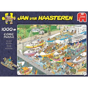 Jumbo (19067) - Jan van Haasteren: "The Locks" - 1000 pieces puzzle