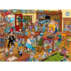 Jumbo (19171) - "Wasgij Destiny 20, The Toy Shop" - 1000 pieces puzzle