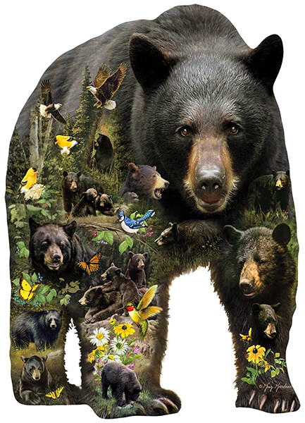 SunsOut (96033) - Greg Giordano: "Forest Bear" - 1000 pieces puzzle